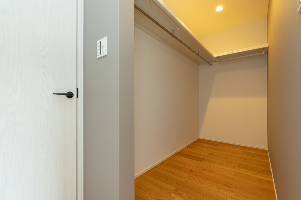 ウォークインクローゼットも！