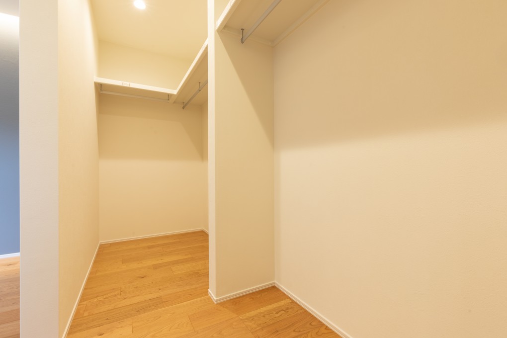 もちろんウォークインクローゼットも