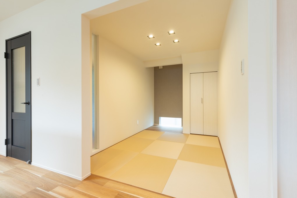 LDKとつながる畳スペースは使い勝手抜群