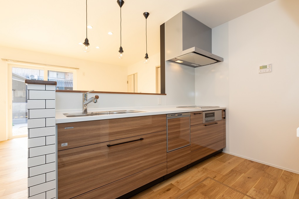 ナチュラルな雰囲気のキッチン