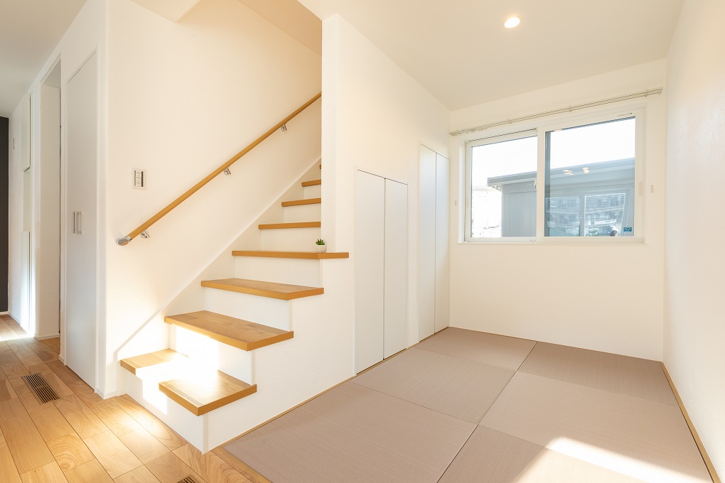 LDKと繋がるタタミコーナー